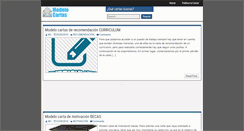Desktop Screenshot of modelocartas.com